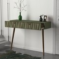 Consola Forest, Tera Home, 120x35x89 cm, maro/verde inchis