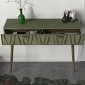 Consola Forest, Tera Home, 120x35x89 cm, maro/verde inchis