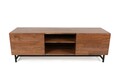 Comoda TV Wood, Puqa Design, 150x41x50 cm, maro