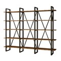 Biblioteca ML4, Locelso, 219.6x34x180 cm, maro