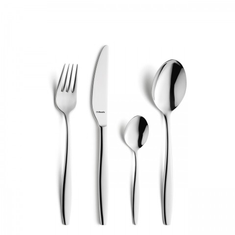 Set tacamuri 40 piese, Amefa, Florence, inox, argintiu