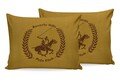 Set 2 fete de perna, 60x60 cm, 100% bumbac ranforce, Beverly Hills Polo Club, BHPC 041, galben mustar