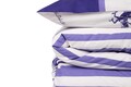 Lenjerie de pat dubla, 3 piese, 200x200 cm, 100% bumbac ranforce, Beverly Hills Polo Club, BHPC 029, lila