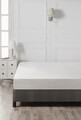 Cearceaf de pat cu elastic, 130x200 cm, 100% bumbac, Patik, White, alb