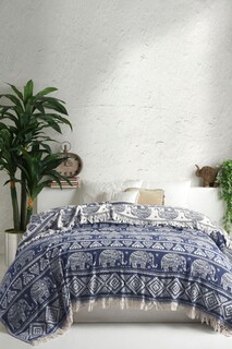 200x240 cm, Albastru petrol