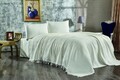 Cuvertura Double Pique, 220x240 cm, 100% bumbac, Lotus, Whitney, crem