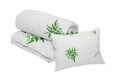 Aloe Vera Essence Szett, mikroszálas párna 50x70 cm és steppelt paplan 350g/nm, 140x200 cm