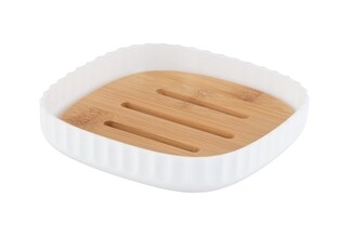 Fehér/Barna, Szappantartó