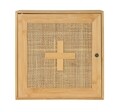 Dulapior pentru medicamente, Wenko, Allegre, 30 x 30 x 17.8 cm, bambus/ratan, natur