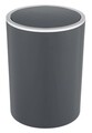 Cos de gunoi cu capac batant, Wenko, Inca, 5 L, 18.5 x 25.5 x 18.5 cm, plastic, antracit