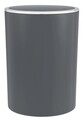 Cos de gunoi cu capac batant, Wenko, Inca, 5 L, 18.5 x 25.5 x 18.5 cm, plastic, antracit