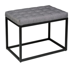 Gri/Negru, 59x45.5x39 cm