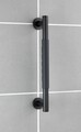 Maner de siguranta pentru baie, Wenko, Secura, 40.5 x 5 x 9 cm, inox