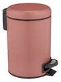 Cos de gunoi pentru cosmetice, Wenko, Leman, 3 L, 17 x 25 x 22.5 cm, plastic, roz