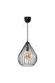 Lustra, 205-AS, FullHouse, 24 x 65 cm, 1 x E27, 60W, negru