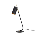 Lampa de masa, Sivani - MR-611, Alby, 8 x 26 x 55 cm, 1 x E27, 40W, negru/auriu