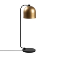 Lampa de masa, Epika - 12246, Fulgor, 17 x 22 x 60 cm, 1 x E14, 40W, auriu/negru