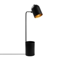 Lampa de masa, Pot - 11491, Fulgor, 12 x 27 x 67 cm, 1 x E14, 40W, negru