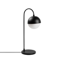 Lampa de masa, Horn - 12204, Fulgor, 18 x 25 x 53 cm, 1 x E14, 40W, negru
