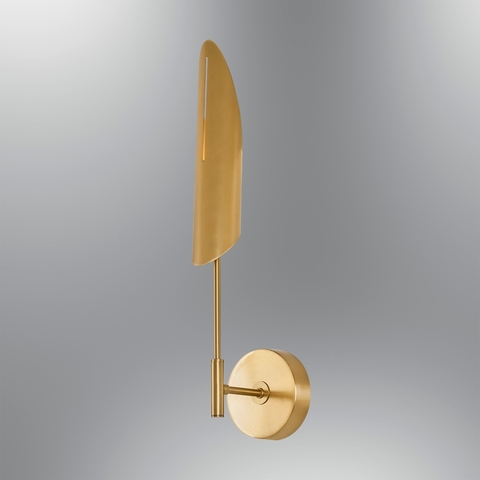 Aplica de perete, L1195 - Antique, Lightric, 15 x 11 x 51 cm, 1 x GU10, 5W, aramiu antic