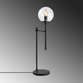 Lampa de masa, Step - 13072, Fulgor, 18 x 24 x 66 cm, 1 x E14, 40W, negru