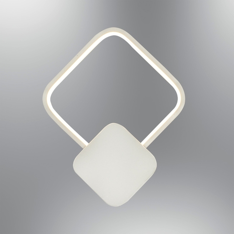 Aplica de perete, L1858 - White, Lightric, 35 x 28 x 4 cm, LED, 15W, alb