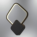 Aplica de perete, L1859 - Black, Lightric, 35 x 28 x 4 cm, LED, 15W, negru