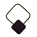 Aplica de perete, L1859 - Black, Lightric, 35 x 28 x 4 cm, LED, 15W, negru