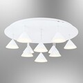 Lustra, L1669 - White, Lightric, 55 x 23 cm, 10 x LED, 3W, alb