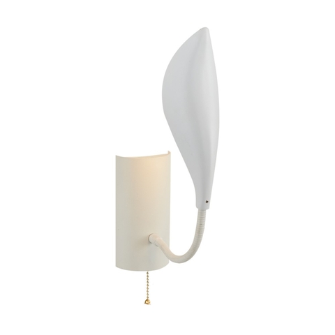 Aplica de perete, L1327 - White, Lightric, 13 x 8 x 17 cm, LED, 8W, alb