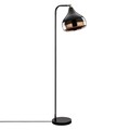 Set lustra, lampadar si aplica de perete, Yildo - Set4, Opviq, E27, 40W, negru/cupru