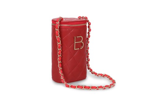 Geanta, Lucky Bees, 310 Red, piele ecologica, rosu
