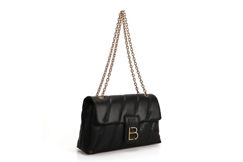 Geanta, Lucky Bees, 923 Black, piele ecologica, negru