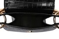Geanta, Lucky Bees, 320 Croco Black, piele ecologica, negru
