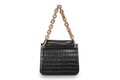 Geanta, Lucky Bees, 320 Croco Black, piele ecologica, negru