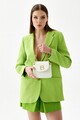 Geanta, Lucky Bees, 320 Croco White, piele ecologica, alb