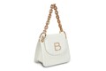 Geanta, Lucky Bees, 320 Croco White, piele ecologica, alb