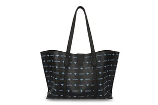 45x14x28 cm, Negru/Bleumarin