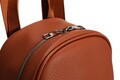Rucsac, Lucky Bees, 528 Tan, piele ecologica, maro