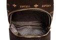 Rucsac, Lucky Bees, 945 Brown, piele ecologica, maro