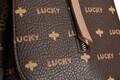 Rucsac, Lucky Bees, 945 Brown, piele ecologica, maro