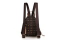 Rucsac, Lucky Bees, 945 Brown, piele ecologica, maro