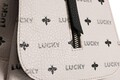 Rucsac, Lucky Bees, 945 White, piele ecologica, alb