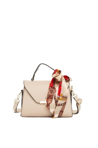 Geanta, Bagmori, 3228 - 42850 - Cream, piele ecologica, crem