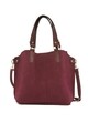 Geanta, Bagmori, 3554 - 46096 - Claret Red, imitatie piele nabuc, burgundy