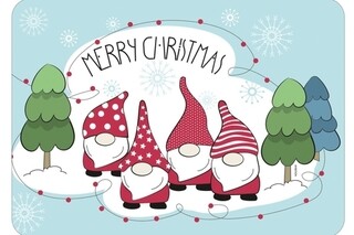 Multicolor, Merry Christmas Gnome