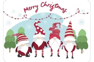 Multicolor, Festive Christmas Gnome