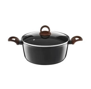 Maro/Negru, Oala 20 cm