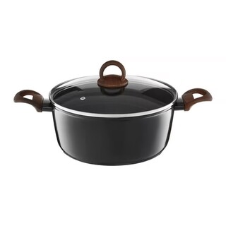 Maro/Negru, Oala 28 cm