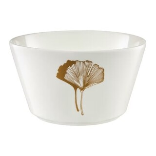 Alb/Auriu, Bol Ginkgo